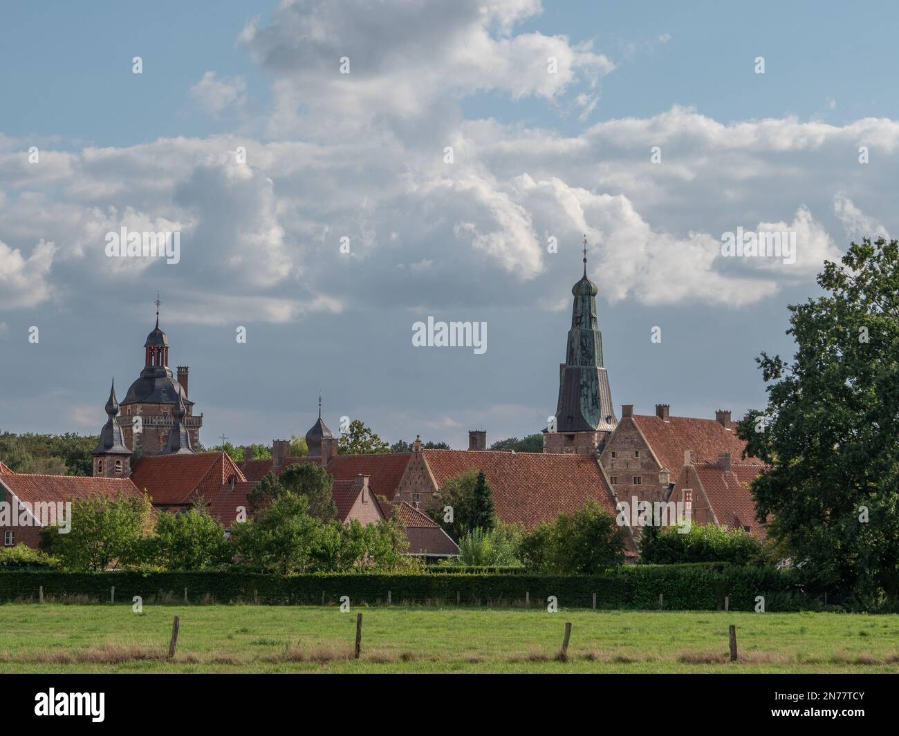 Raesfeld the castle of Raesfeld in germany Stock Photo - Alamy