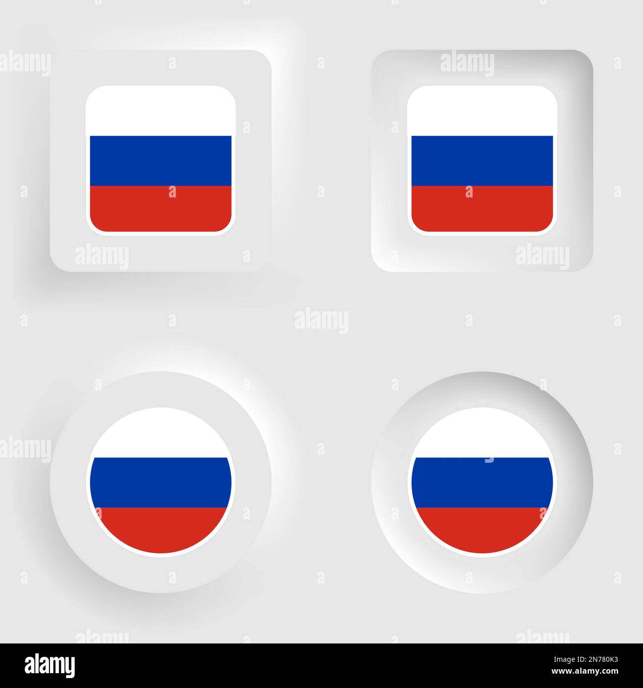 Premium Vector  Set flags of the regions of russia all russians