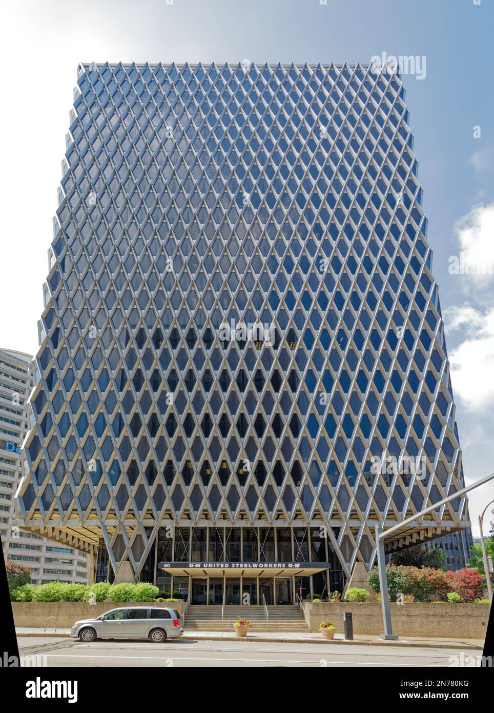 The united steelworkers building pittsburgh hi-res stock