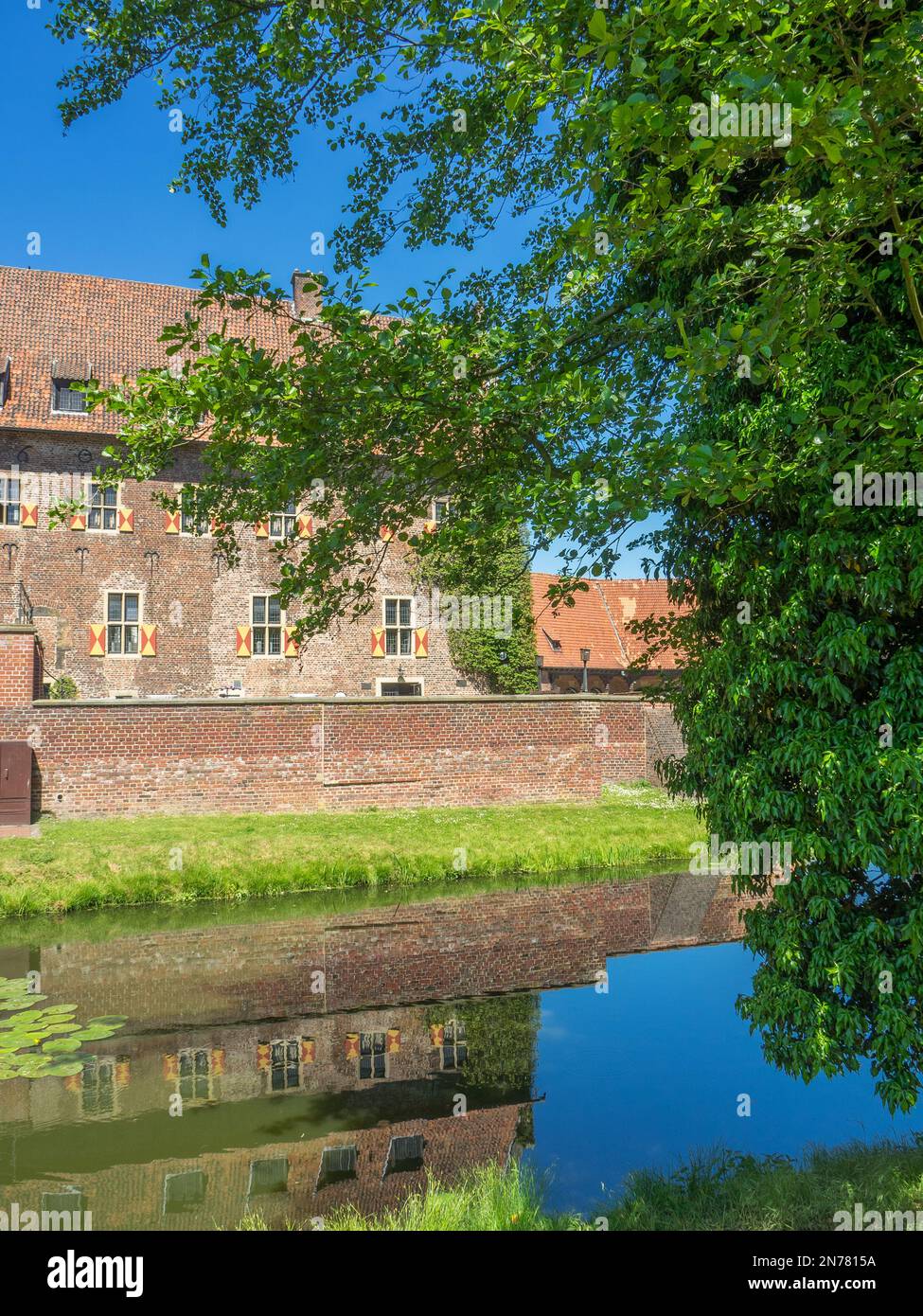 Raesfeld the castle of Raesfeld in germany Stock Photo - Alamy