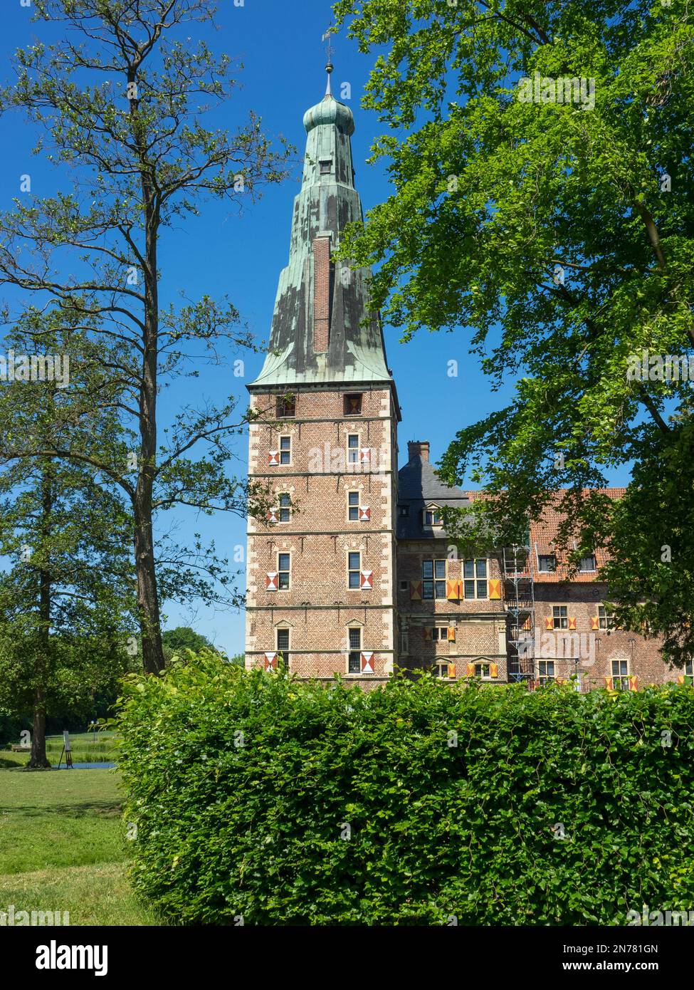 Raesfeld the castle of Raesfeld in germany Stock Photo - Alamy