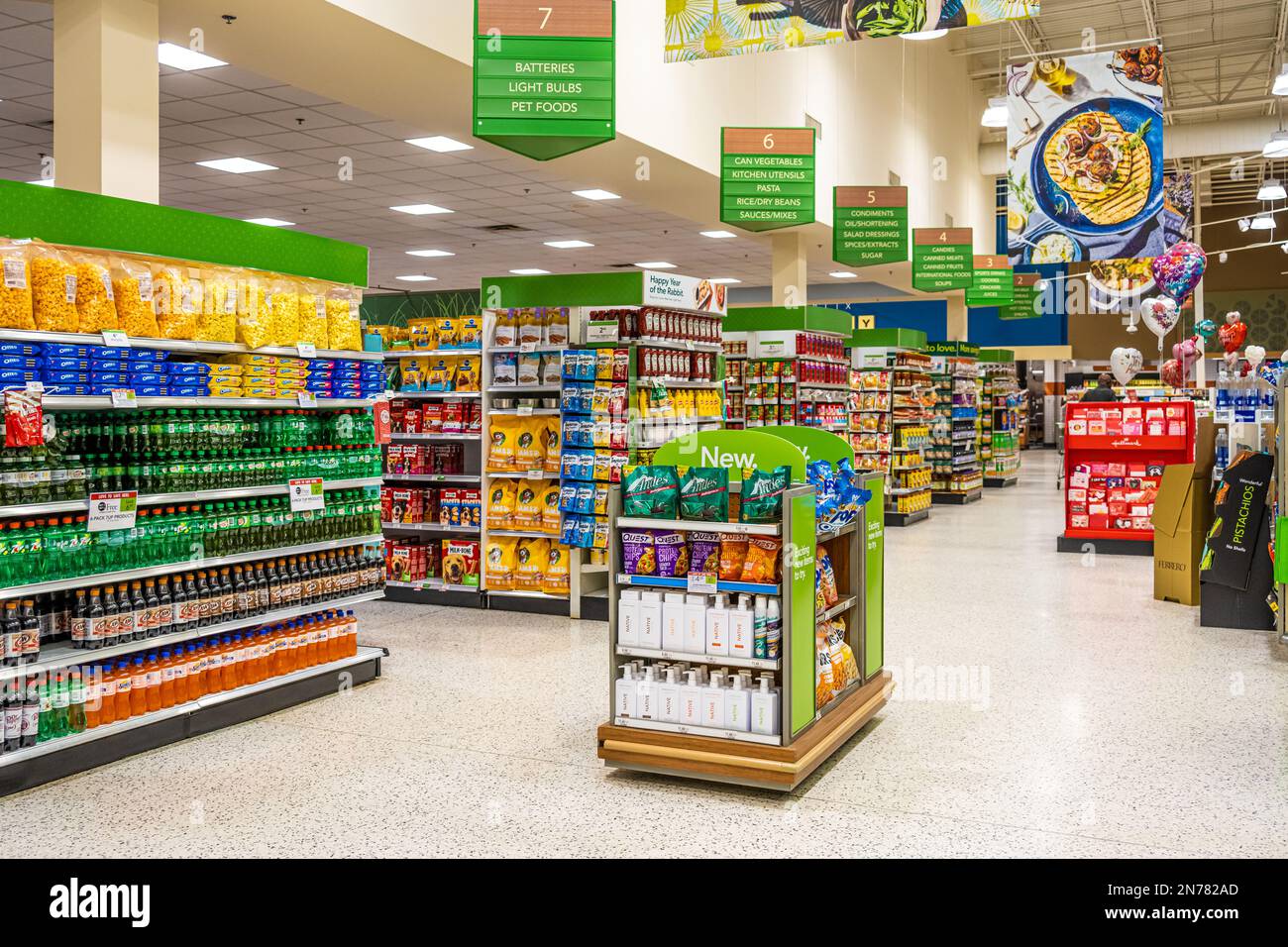 Publix Super Market in Lilburn, Georgia. (USA) Stock Photo