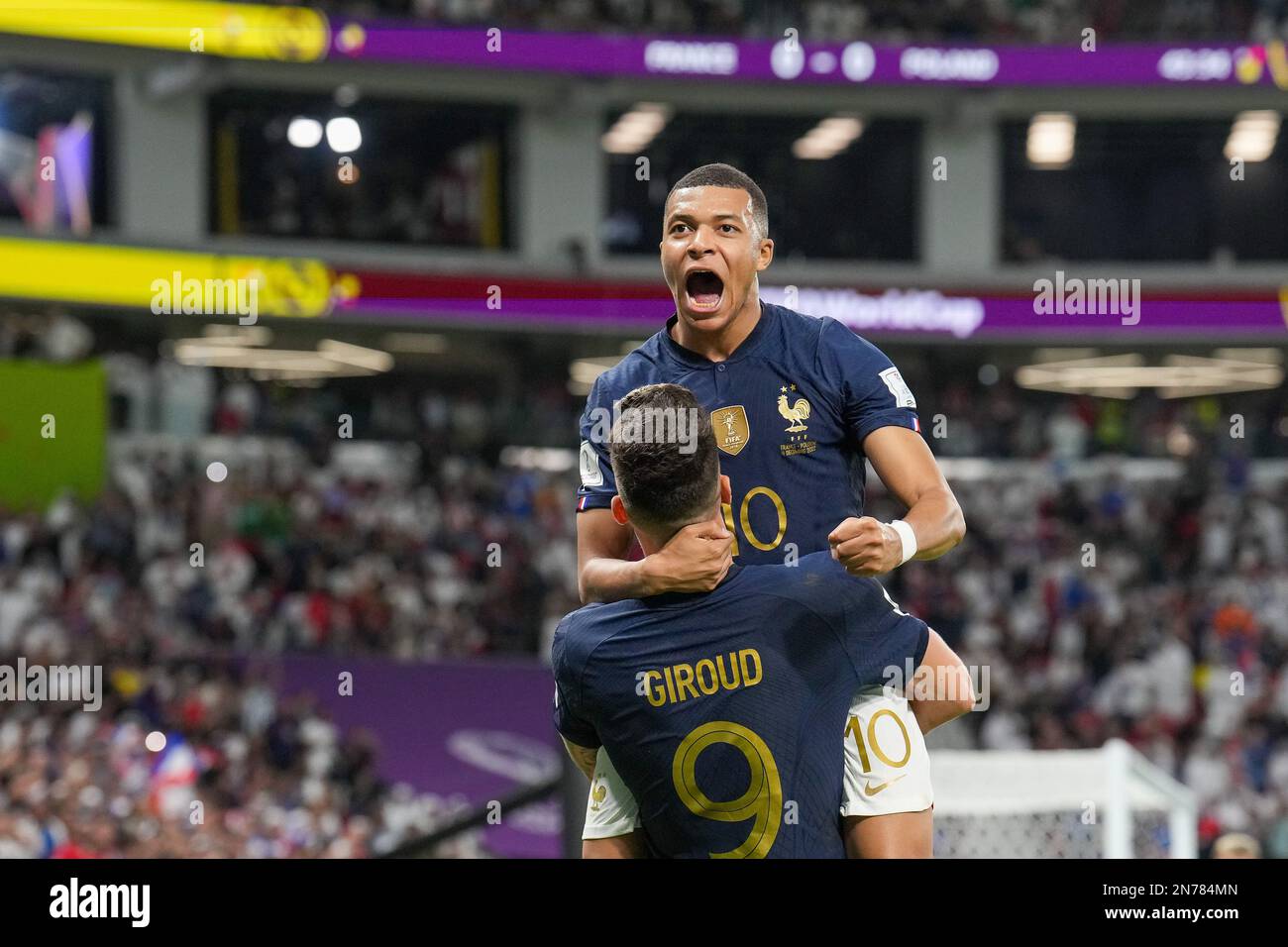 Olivier giroud kylian mbappe hi-res stock photography and images - Alamy