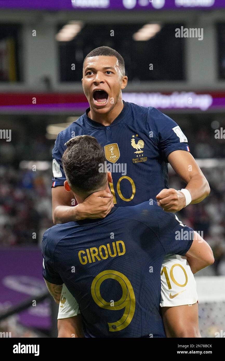 Olivier giroud kylian mbappe hi-res stock photography and images - Alamy