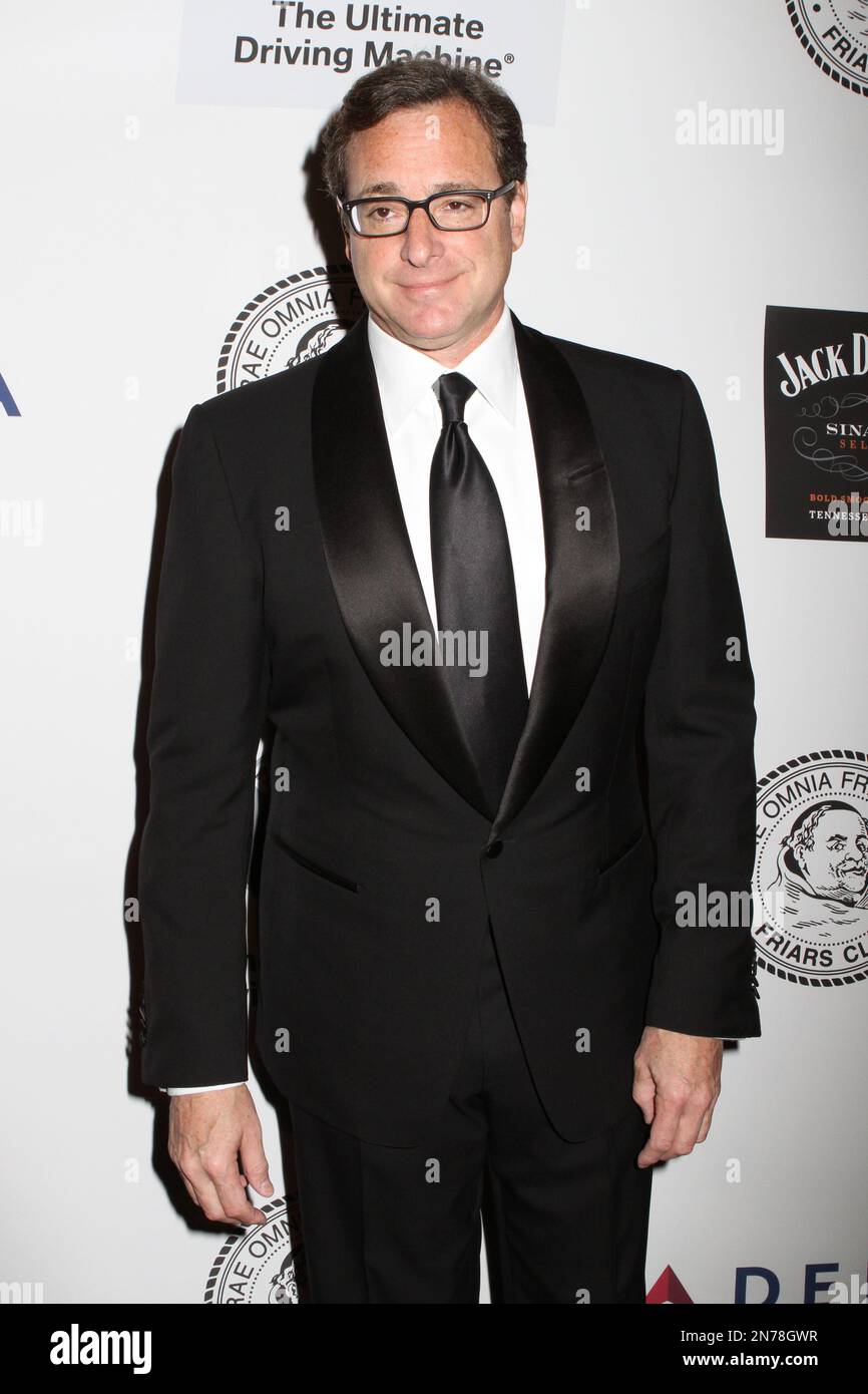 Actor Bob Saget poses for photos at the Friars Club Roast of Don