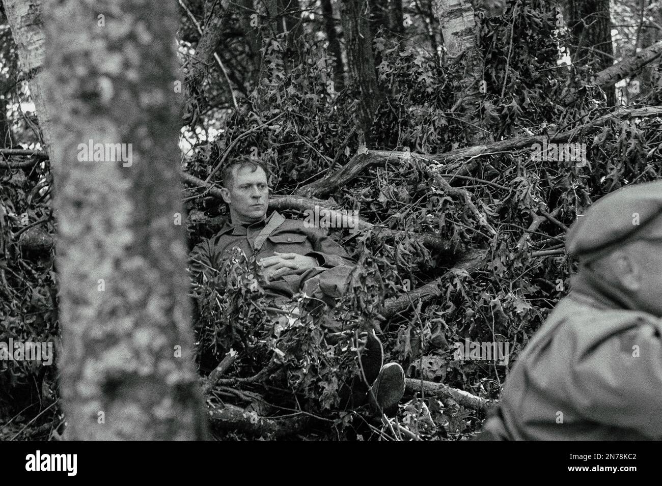 American soldier wwii alone hi-res stock photography and images - Alamy