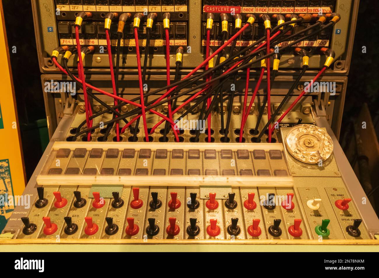 England, Dorset, Blandford Forum, Royal Signals Museum, Detail of