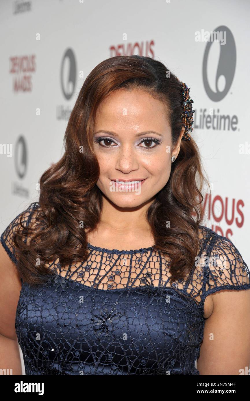 Judy Reyes arrives at Lifetime's Devious Maids Premiere Party, on