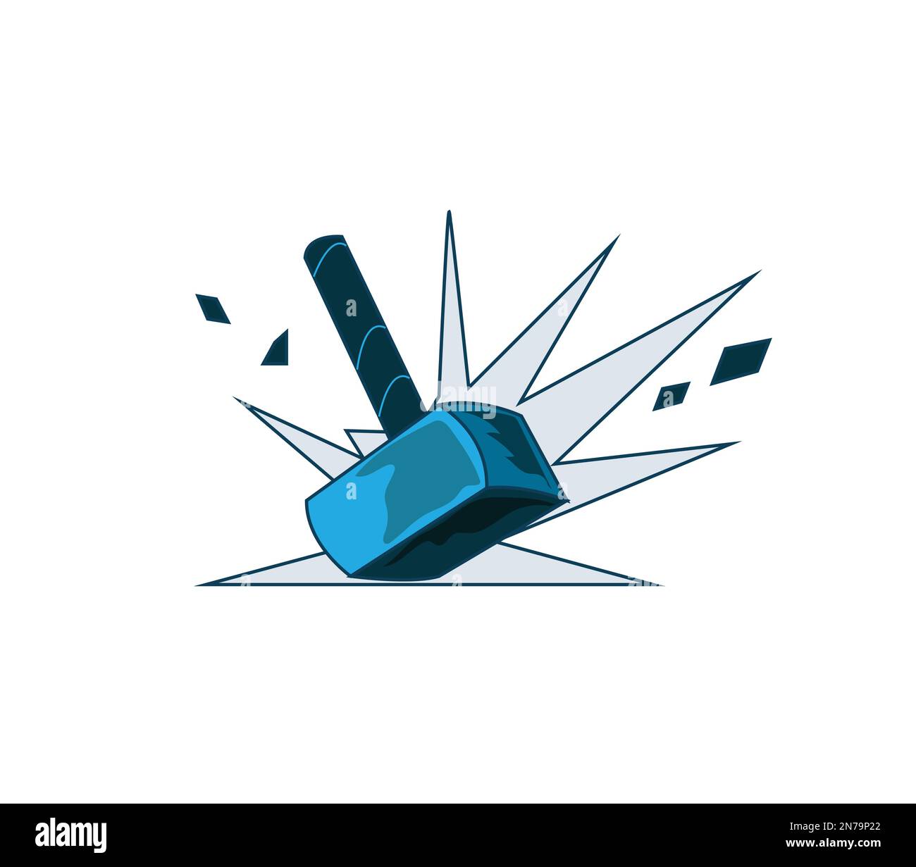 Hammer vector illustration Stock Vector Image & Art Alamy