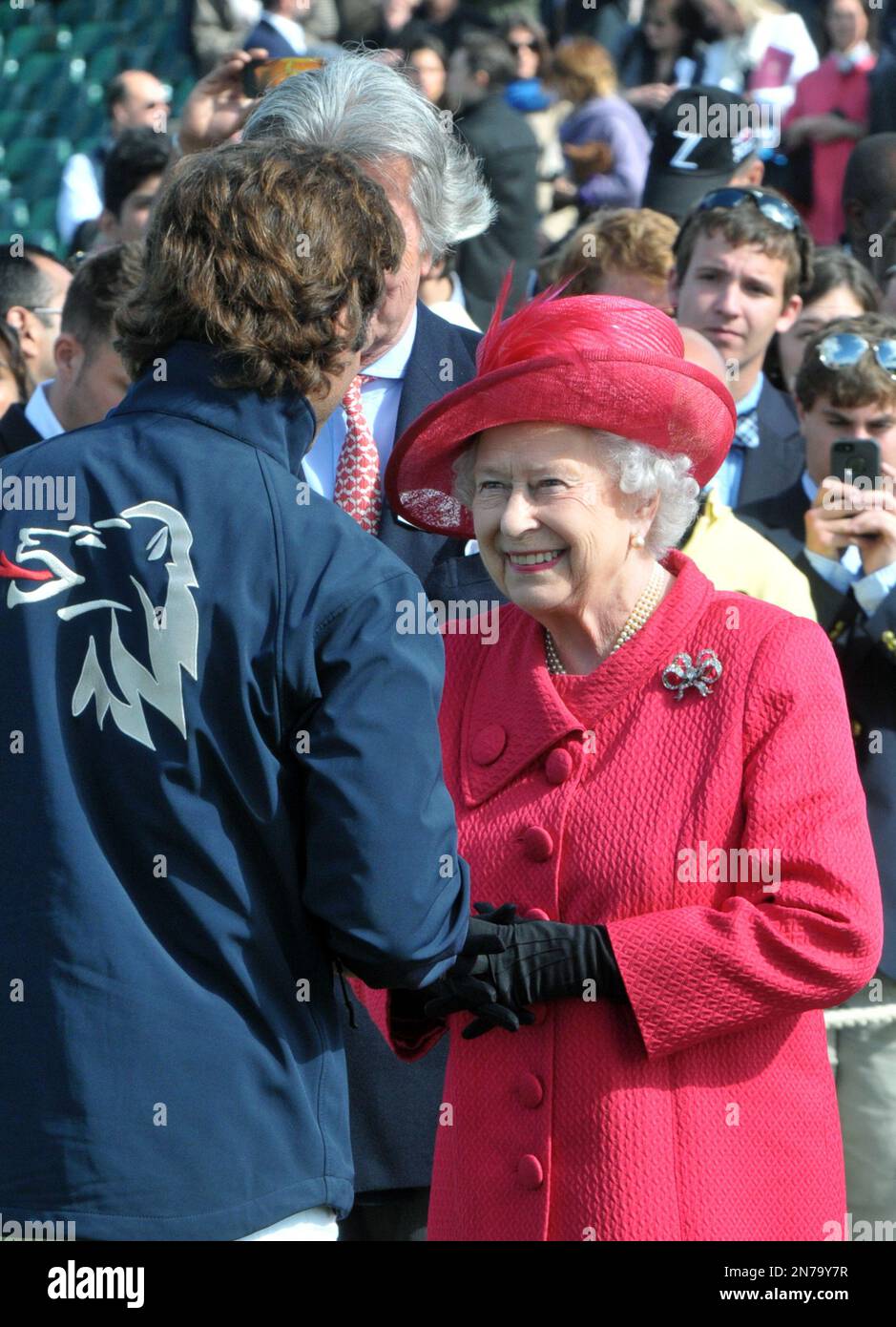 Arnaud Bamberger of Cartier UK and HM the Queen Elisabeth II at