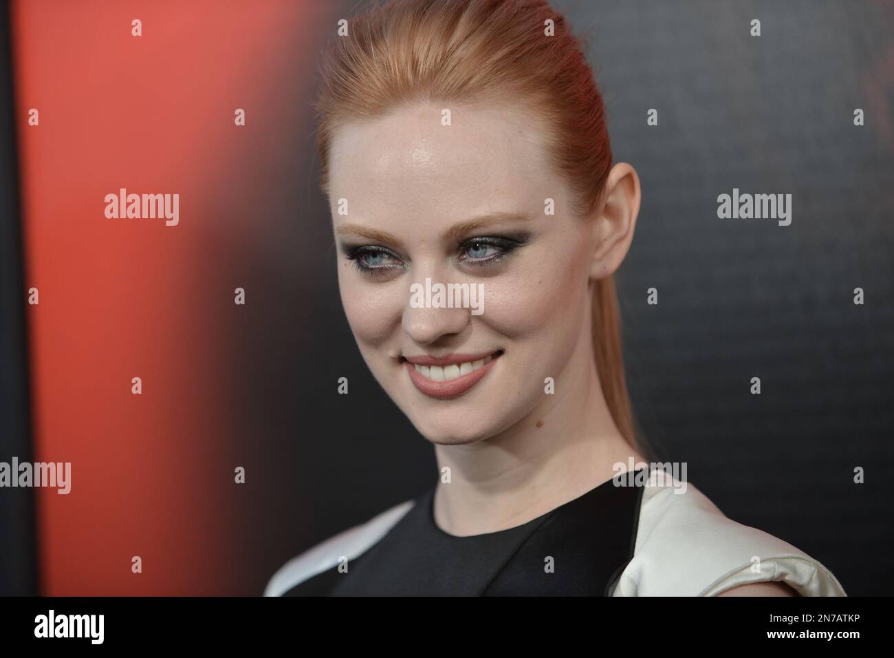 Deborah Ann Woll arrives at the LA premiere of season 6 of 