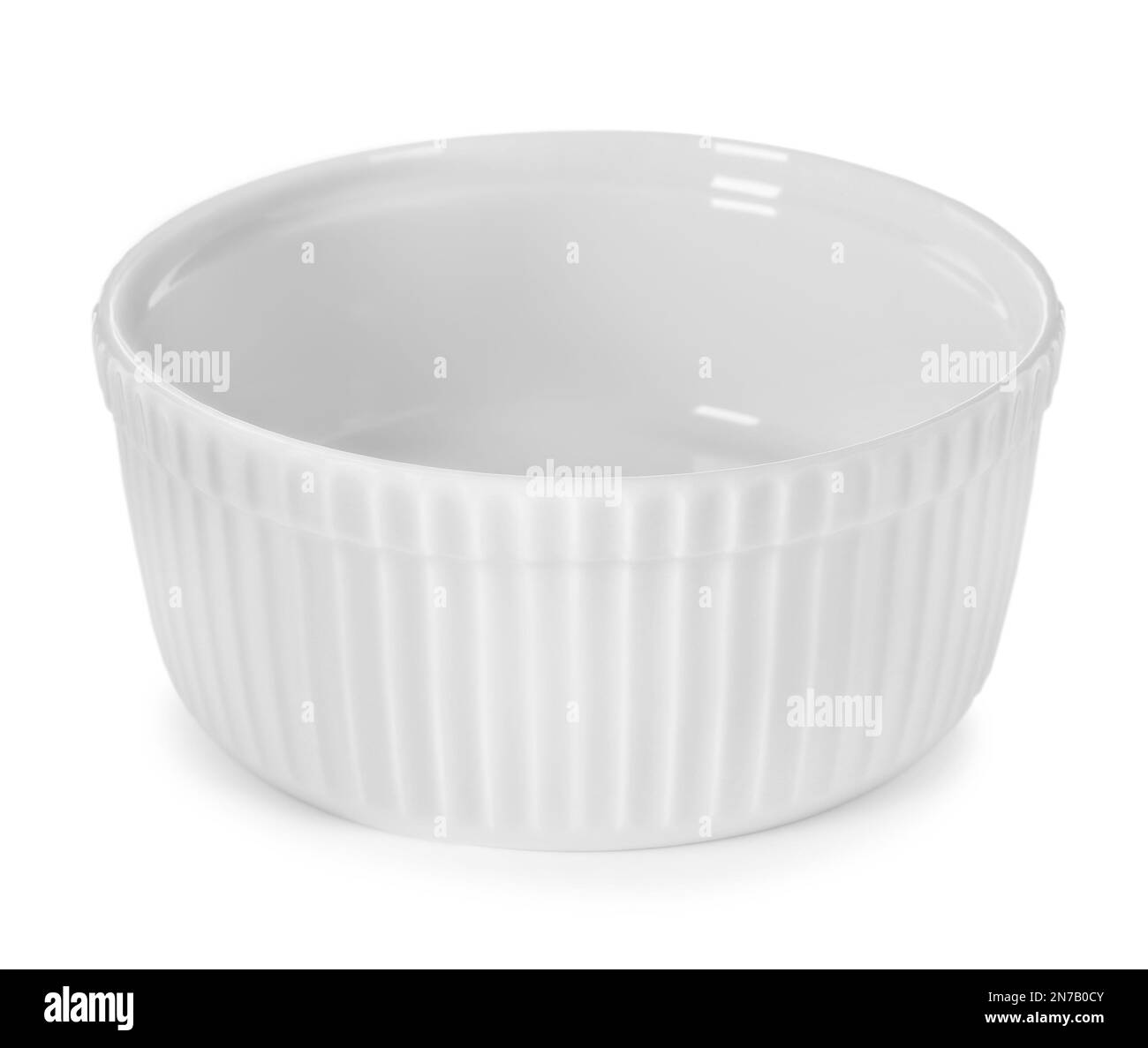 New ceramic bowl isolated on white. Tableware Stock Photo Alamy