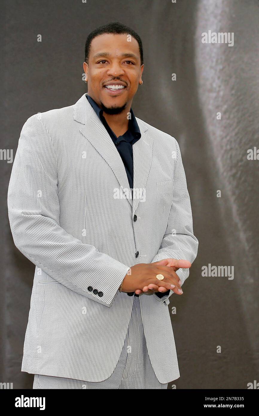 Actor Russell Hornsby of TV series "Grimm" poses for photographers during the 2013 Monte Carlo