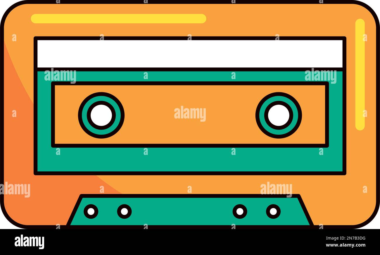 cassette retro icon Stock Vector Image & Art - Alamy