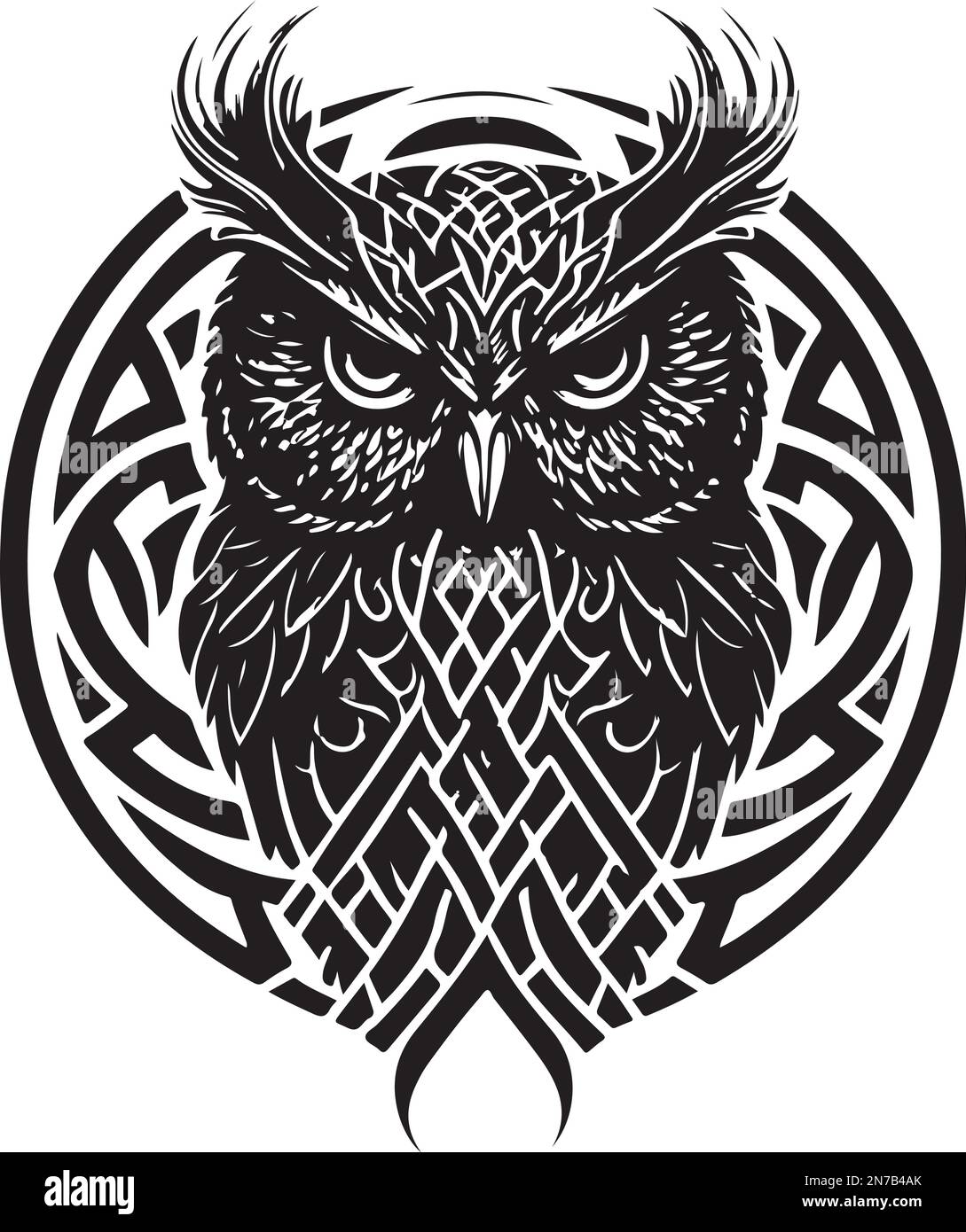 30 Celtic Owl Tattoo Designs For Men  Knot Ink Ideas