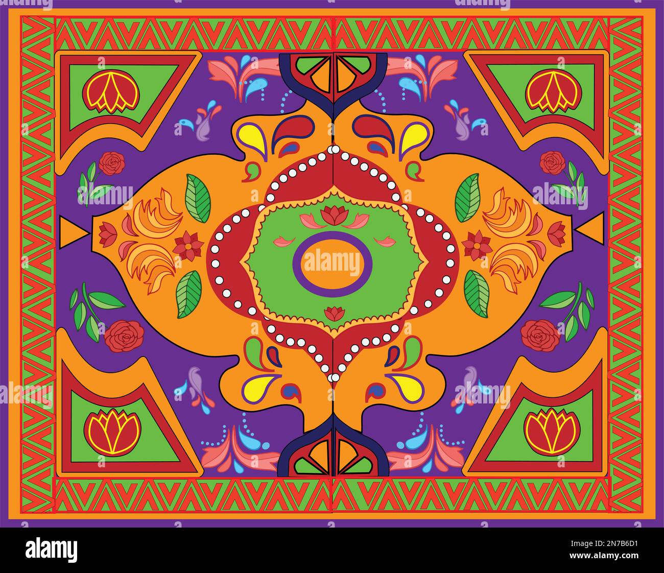Truck art Vector illustration Stock Vector Image & Art - Alamy