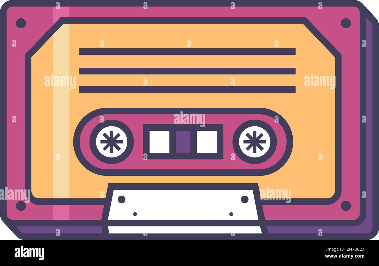 cassette 90s pop art Stock Vector Image & Art - Alamy