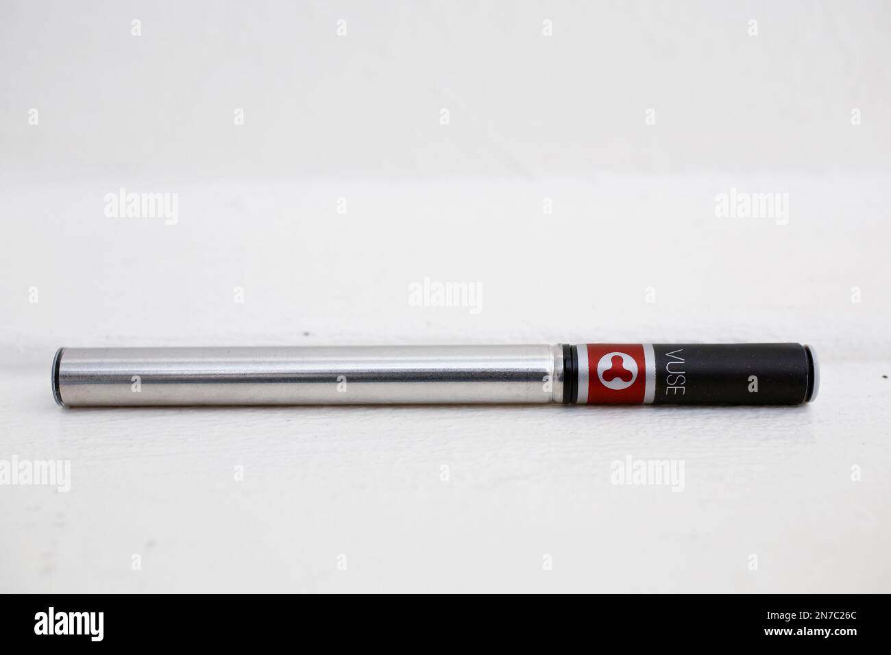 The VUSE Solo digital vapor cigarette is seen during the VUSE product ...