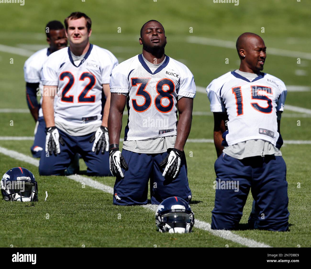 Broncos' Ronnie Hillman fumbling away chance to be starting RB, image size:1300x1126