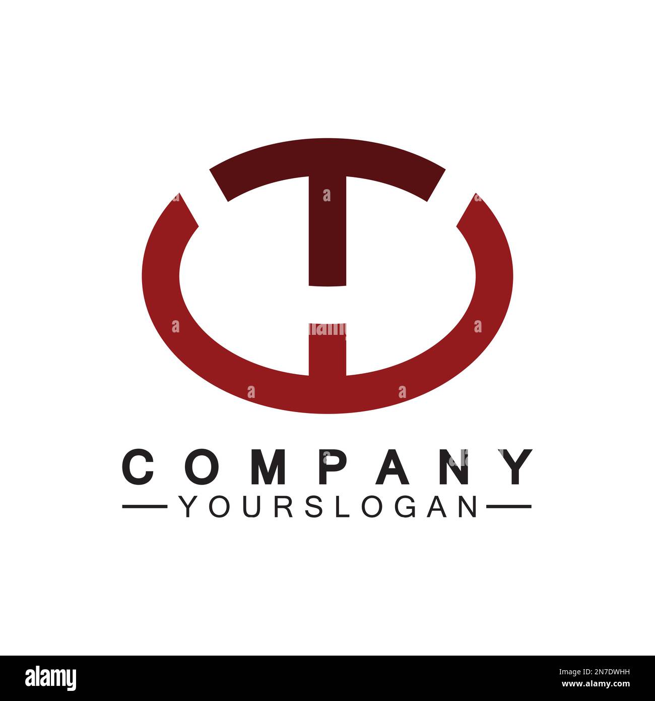 Initial letter wt logo or tw logo vector design template Stock Vector ...