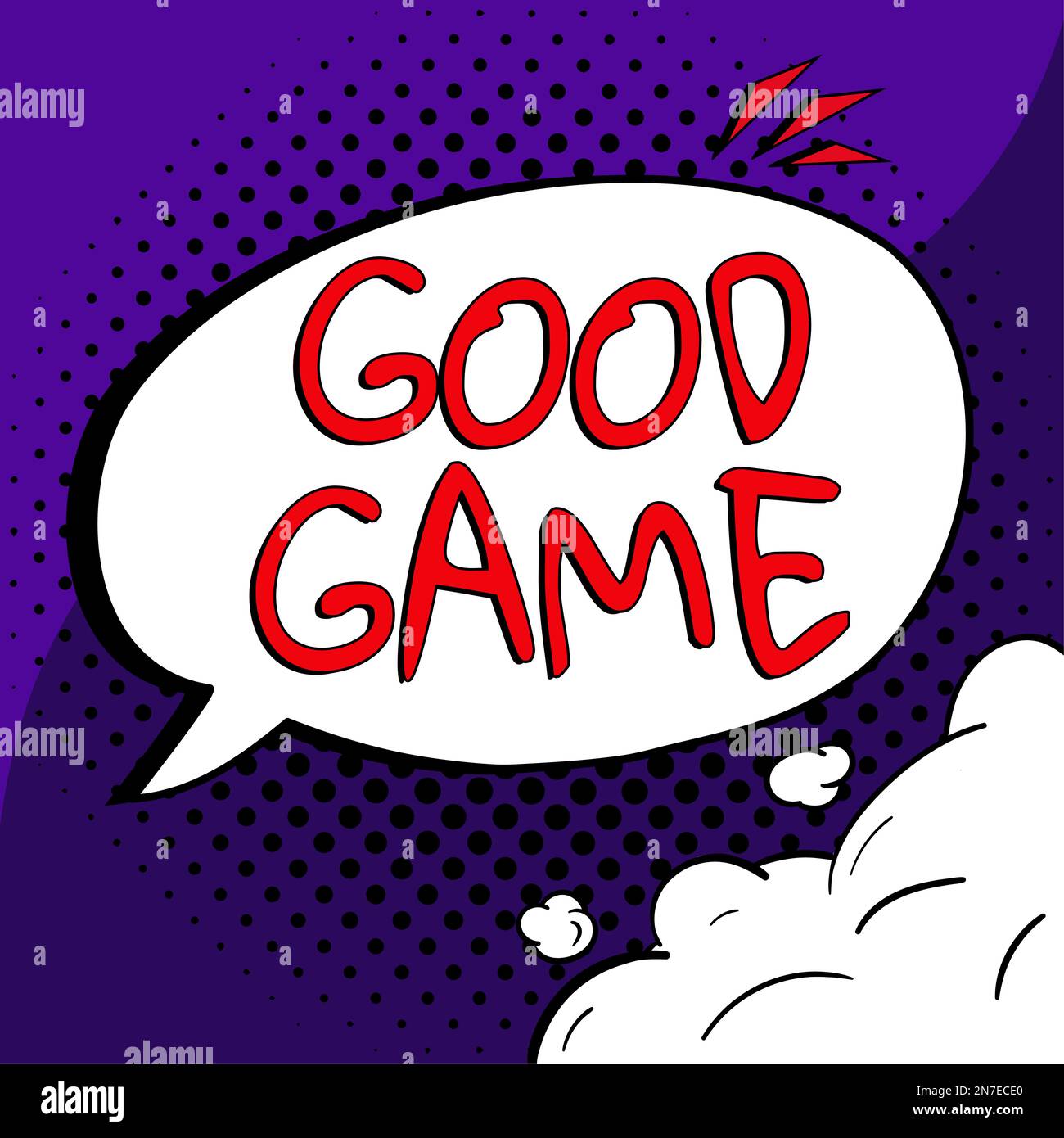 Good Game Message Text showing inspiration Good Game. Word for term frequently used in ...
