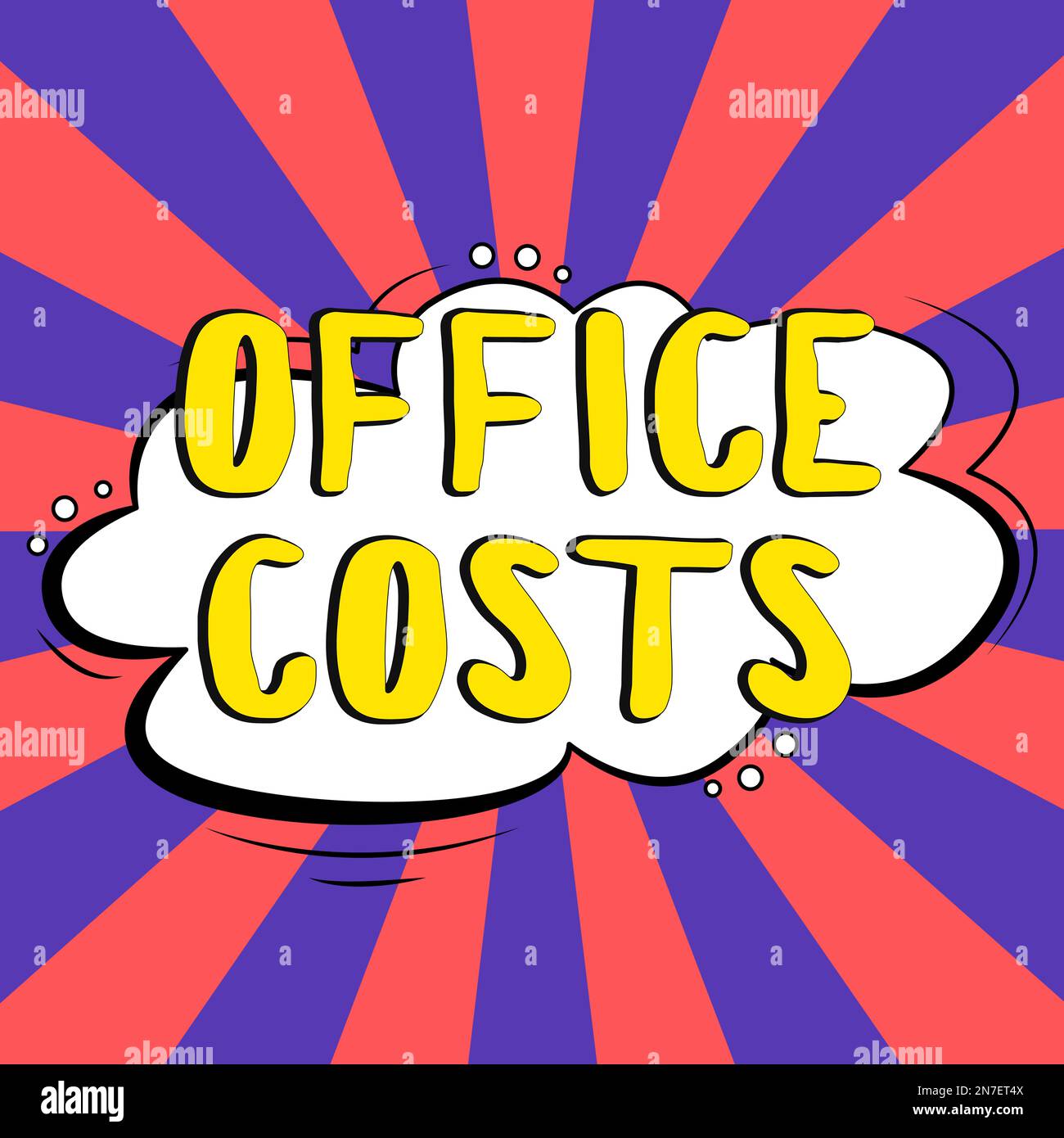 Amount Office Inspiration showing sign Office Costs. Business approach amount of ...