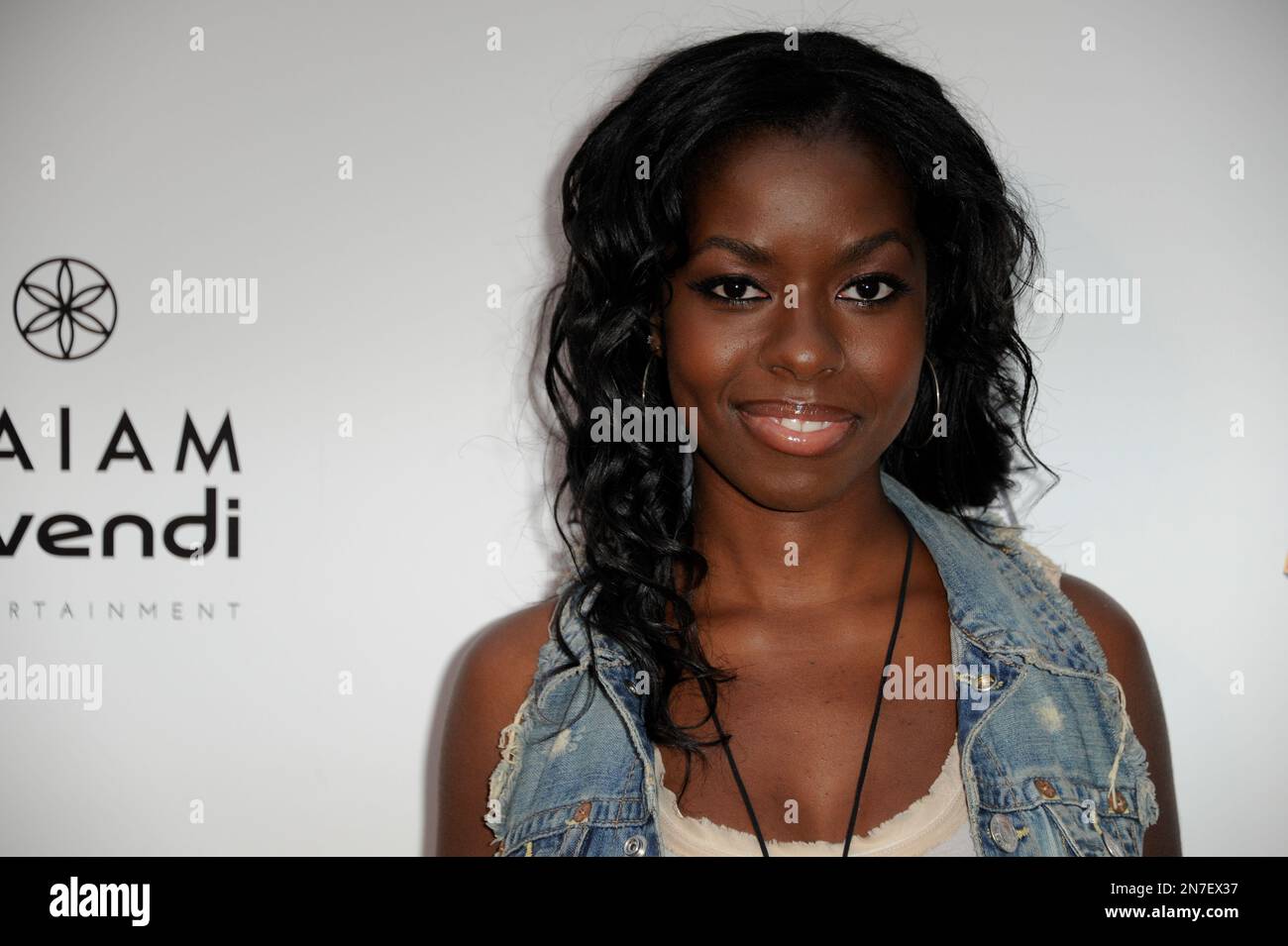 Camille Winbush arrives at the LA premiere of "Nicky Deuce" at the