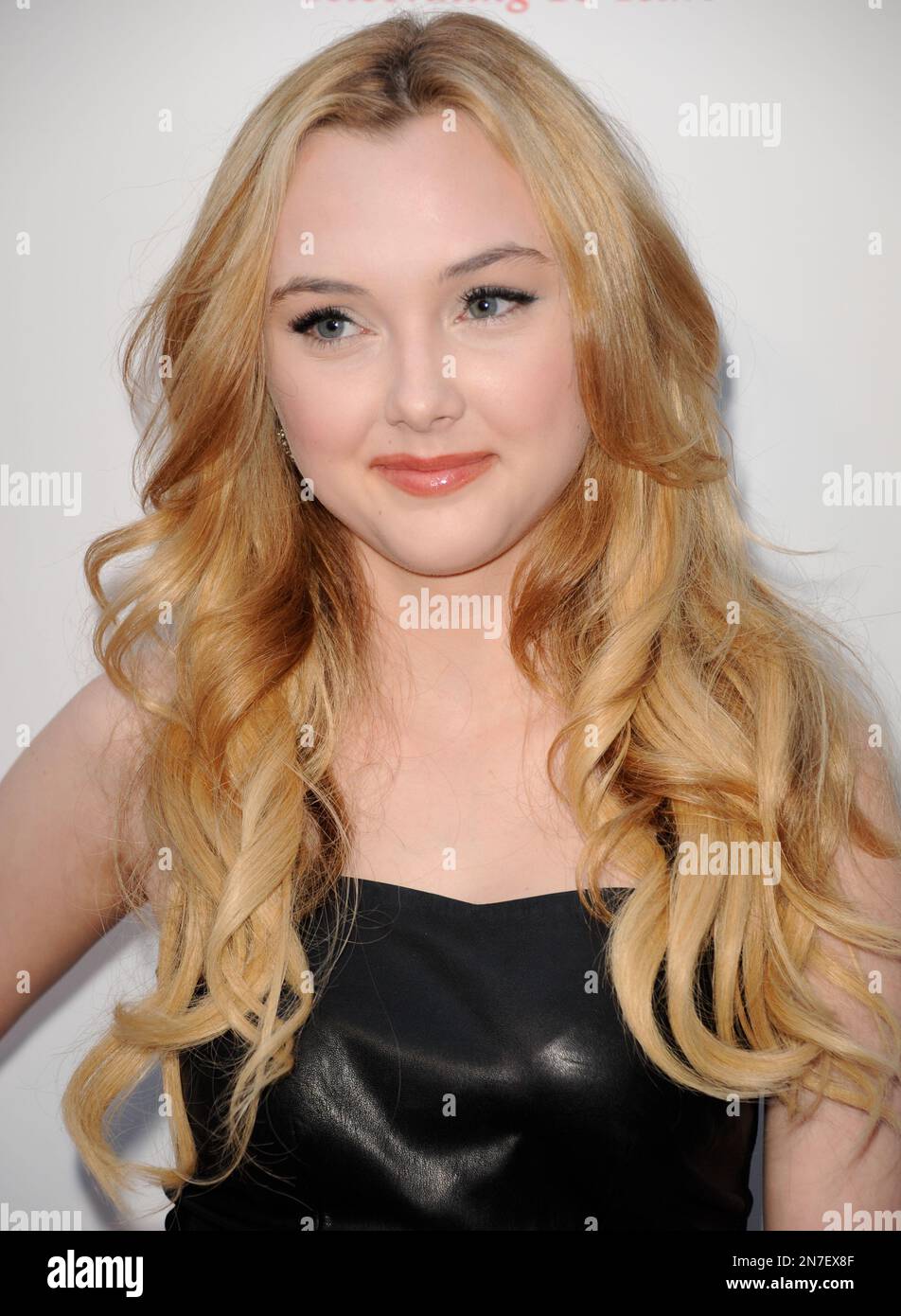 Victory Van Tuyl arrives at the LA premiere of 