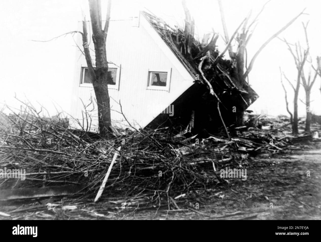 FILE In This March 21 1925 File Photo Is An Overturned House That file-in-this-march-21-1925-file-photo-is-an-overturned-house-that