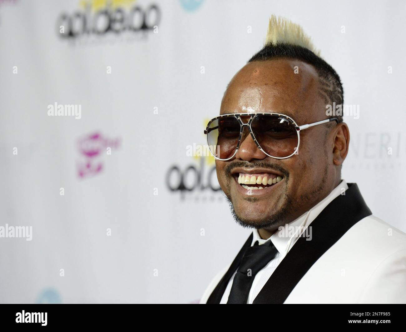 Rapper and music producer Apl.de.ap arrives at the 
