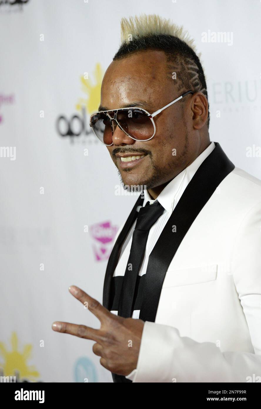 Rapper and music producer Apl.de.ap arrives at the 