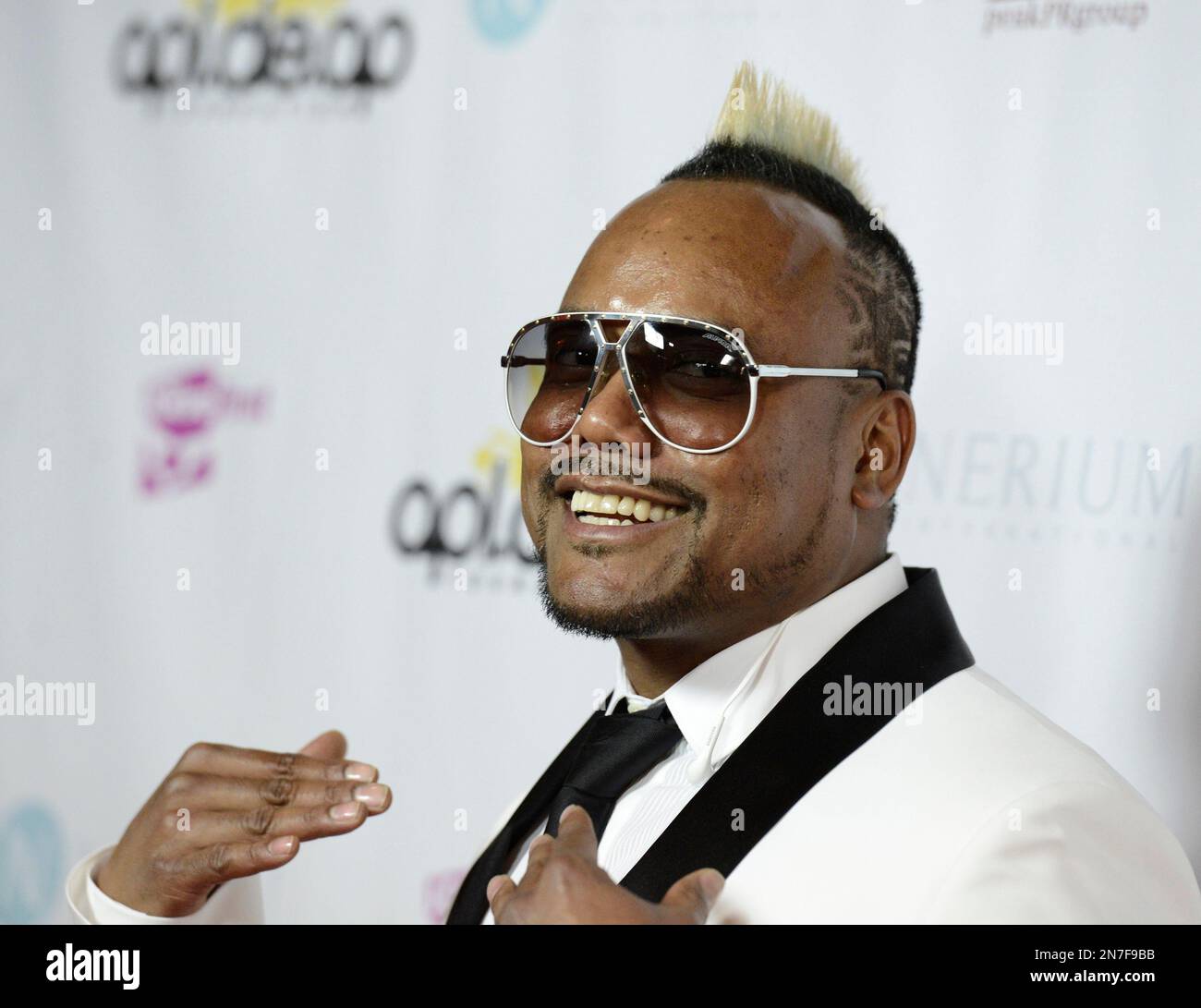 Rapper and music producer Apl.de.ap arrives at the 