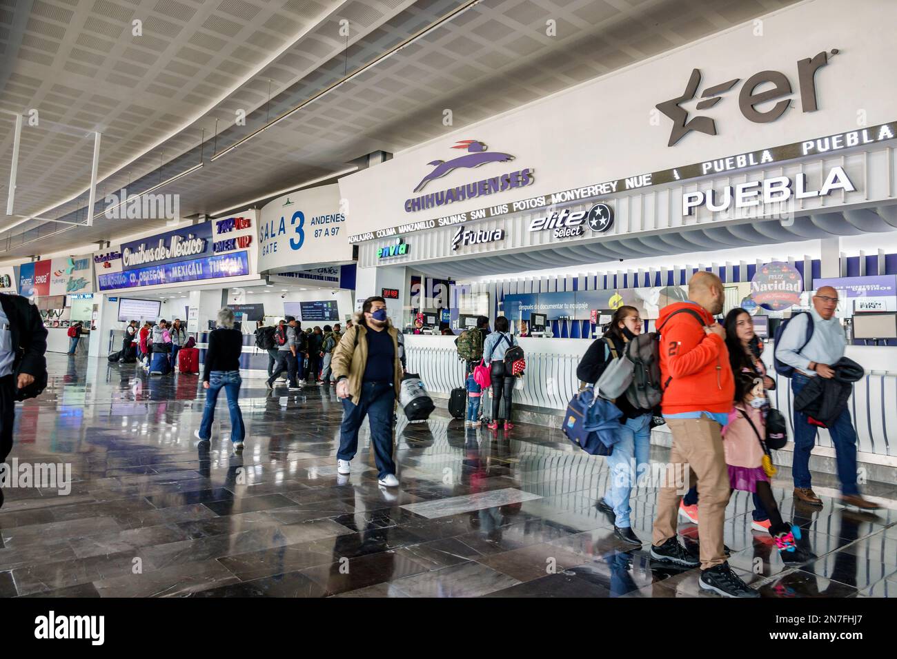 Mexico City,Central de Autobuses del Norte,Northern Bus Station