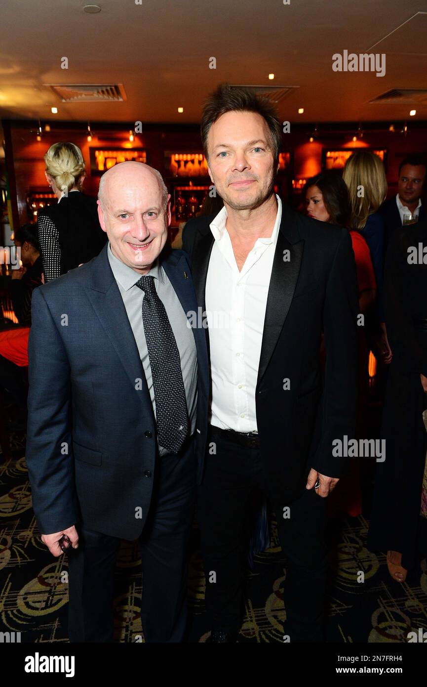 Colin Dunn and Pete Tong seen at Johnnie Walker Blue Label Dinner at ...