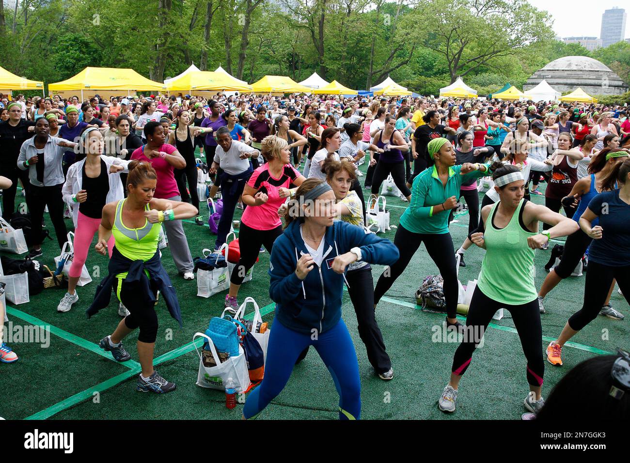 New York, NY May 11, 2013 SELF Magazine hosts the 20th annual Workout