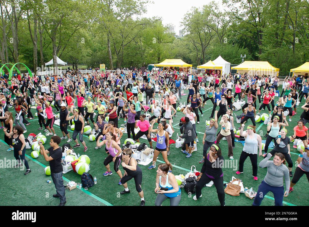 New York, NY May 11, 2013 SELF Magazine hosts the 20th annual Workout