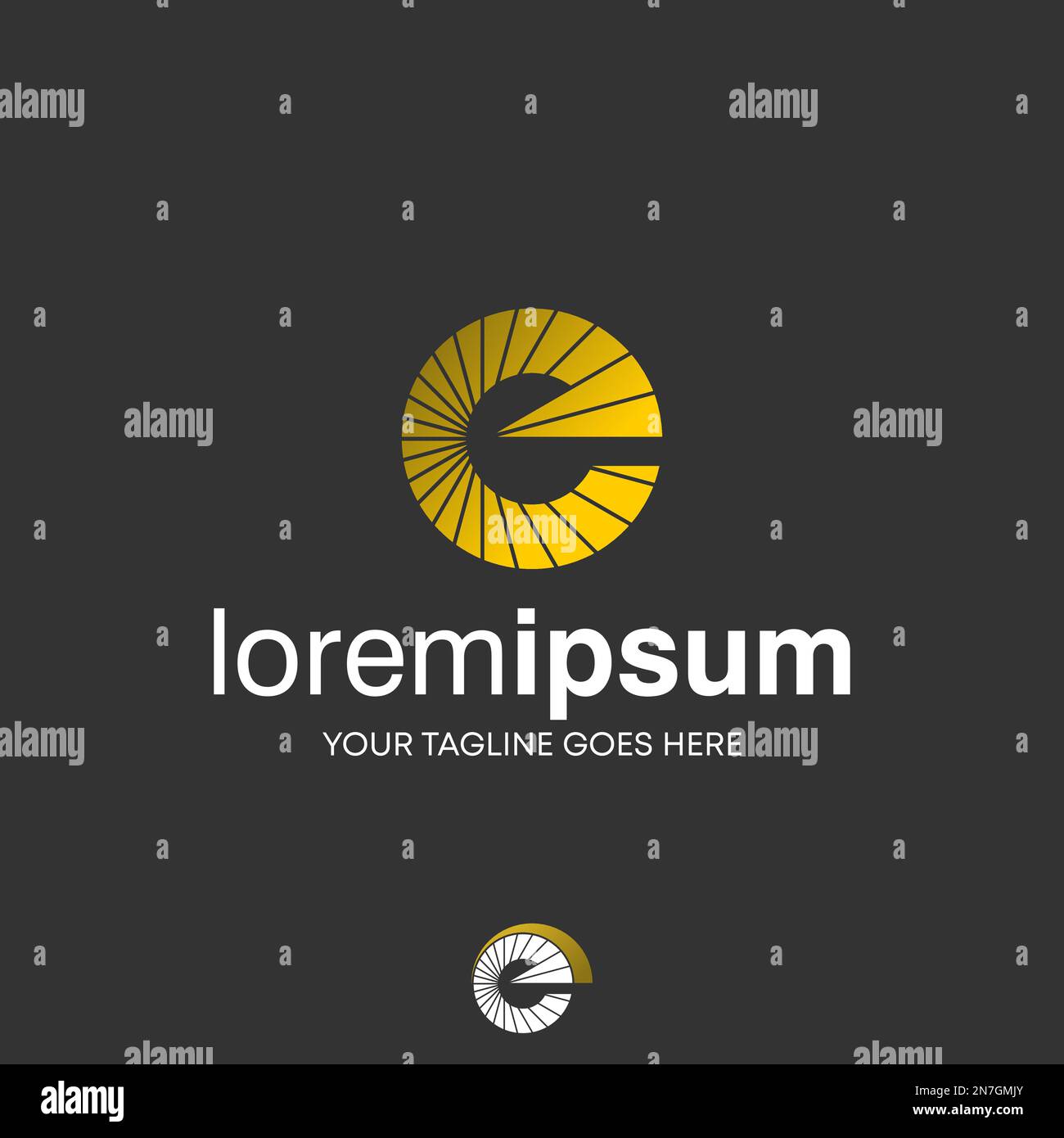 Letter or word E font in Circle and cutting image graphic icon logo ...