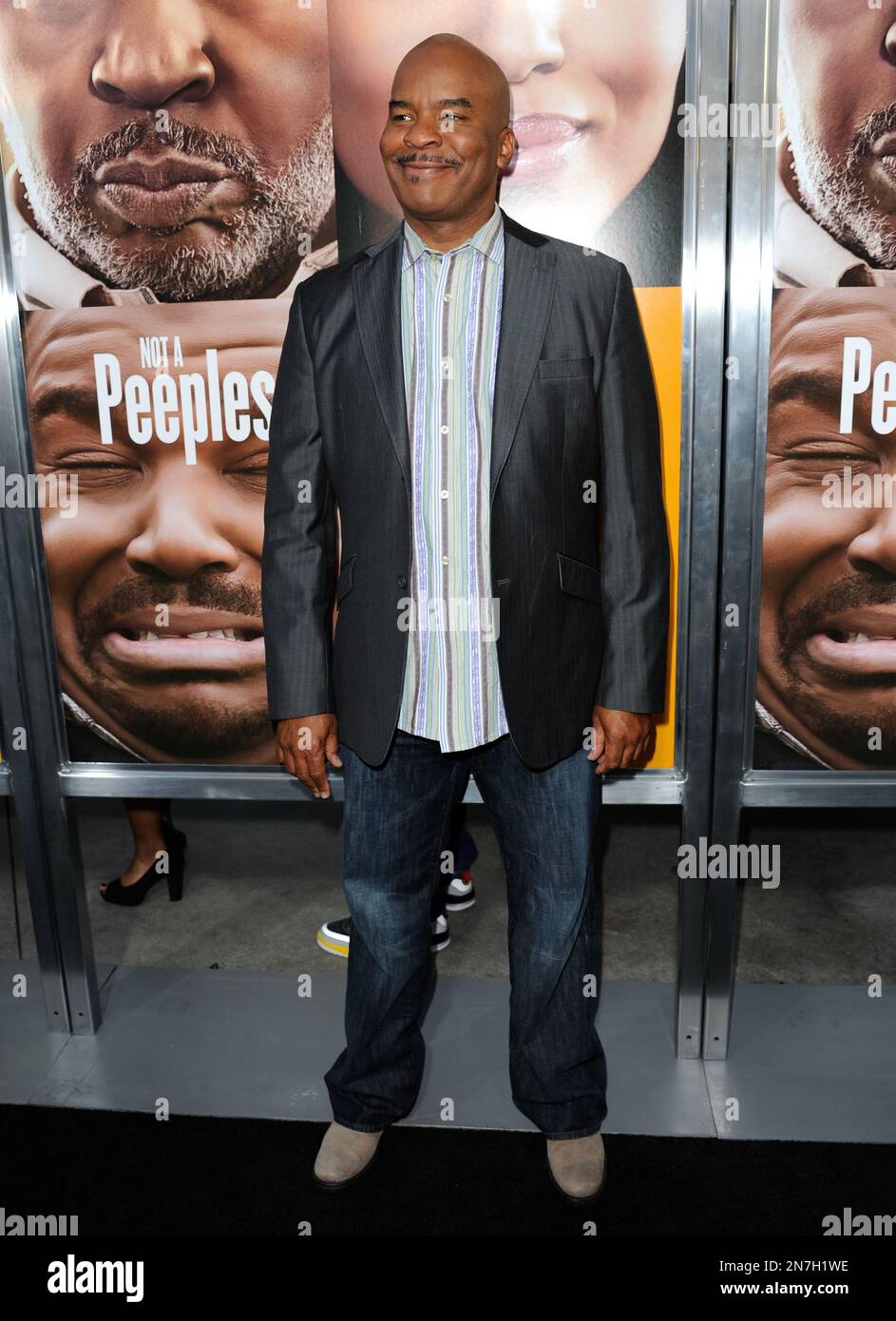 David Alan Grier arrives at the world premiere of “Peeples” at the