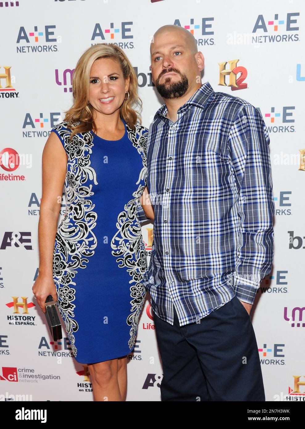 Storage Wars cast members Brandi Passante and Jarrod Schulz attend the A+E  Networks 2013 Upfront on Wednesday, May 8, 2013 in New York. (Photo by Evan  AgostiniInvisionAP Stock Photo - Alamy