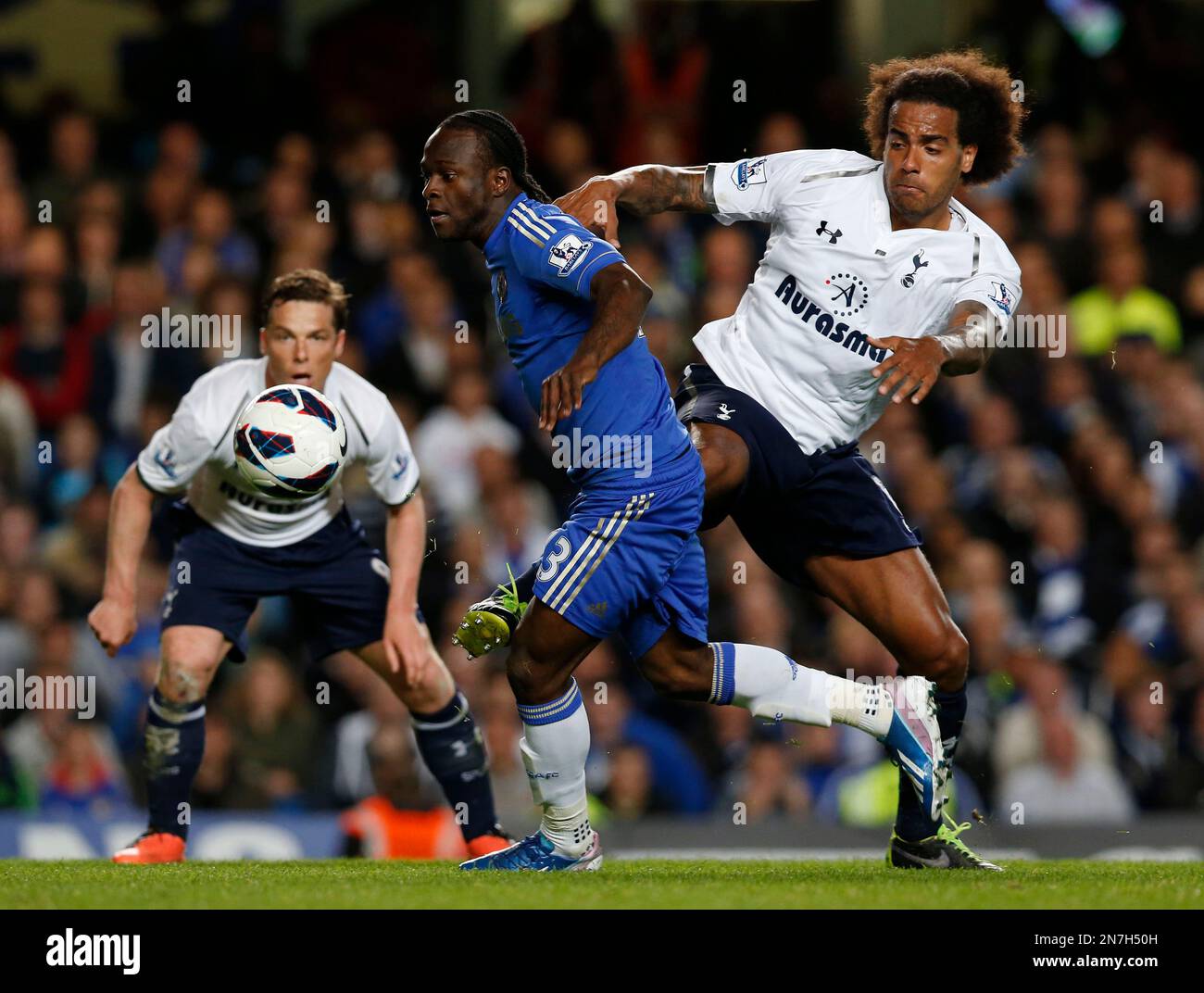 Chelsea's Victor Moses Stock Photo - Alamy