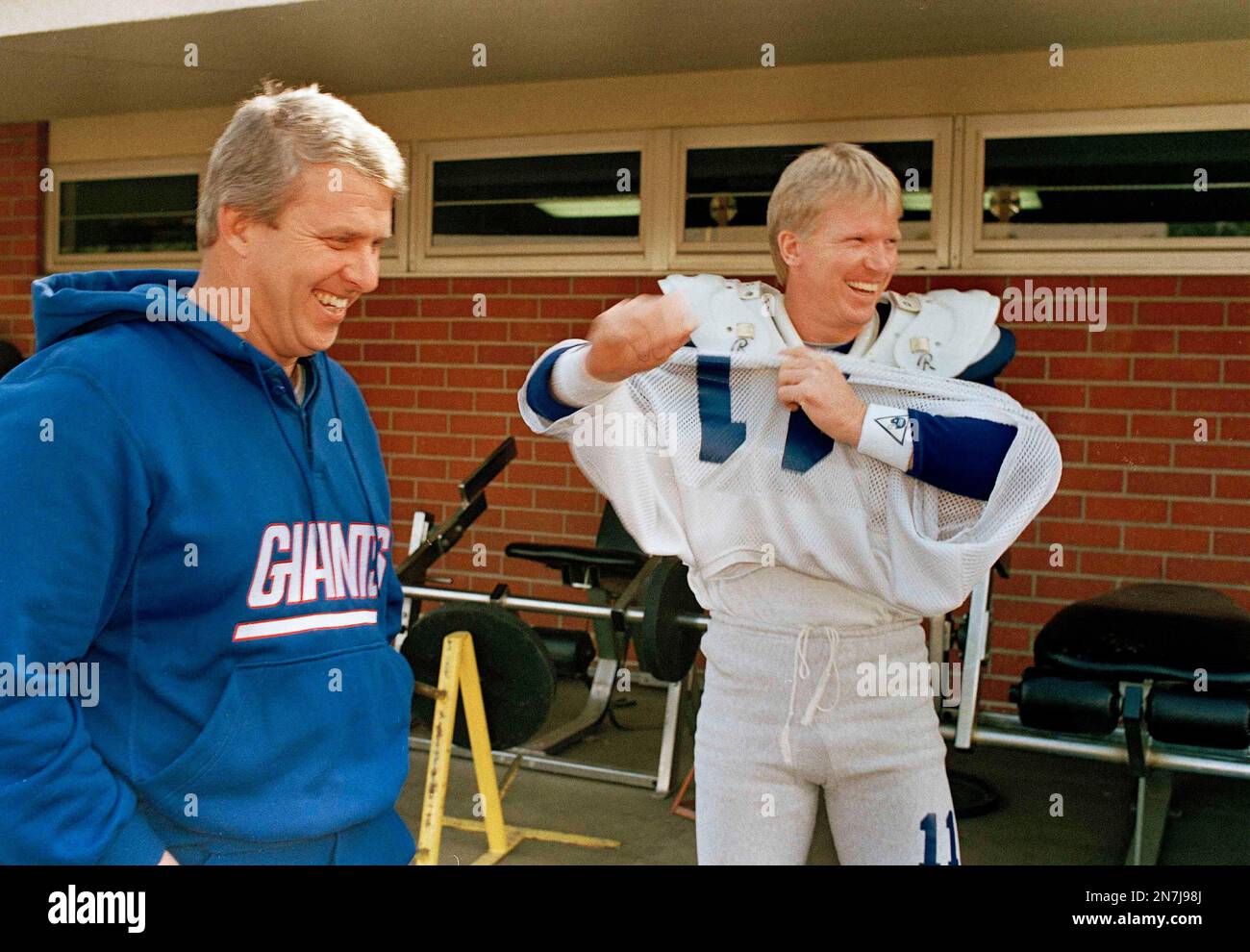 Ready for the Lombardi Trophy  New york giants, Bill parcells