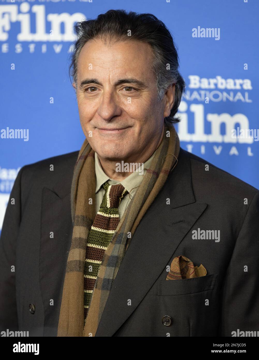 Andy Garcia on the red carpet at the 2023 Santa Barbara International