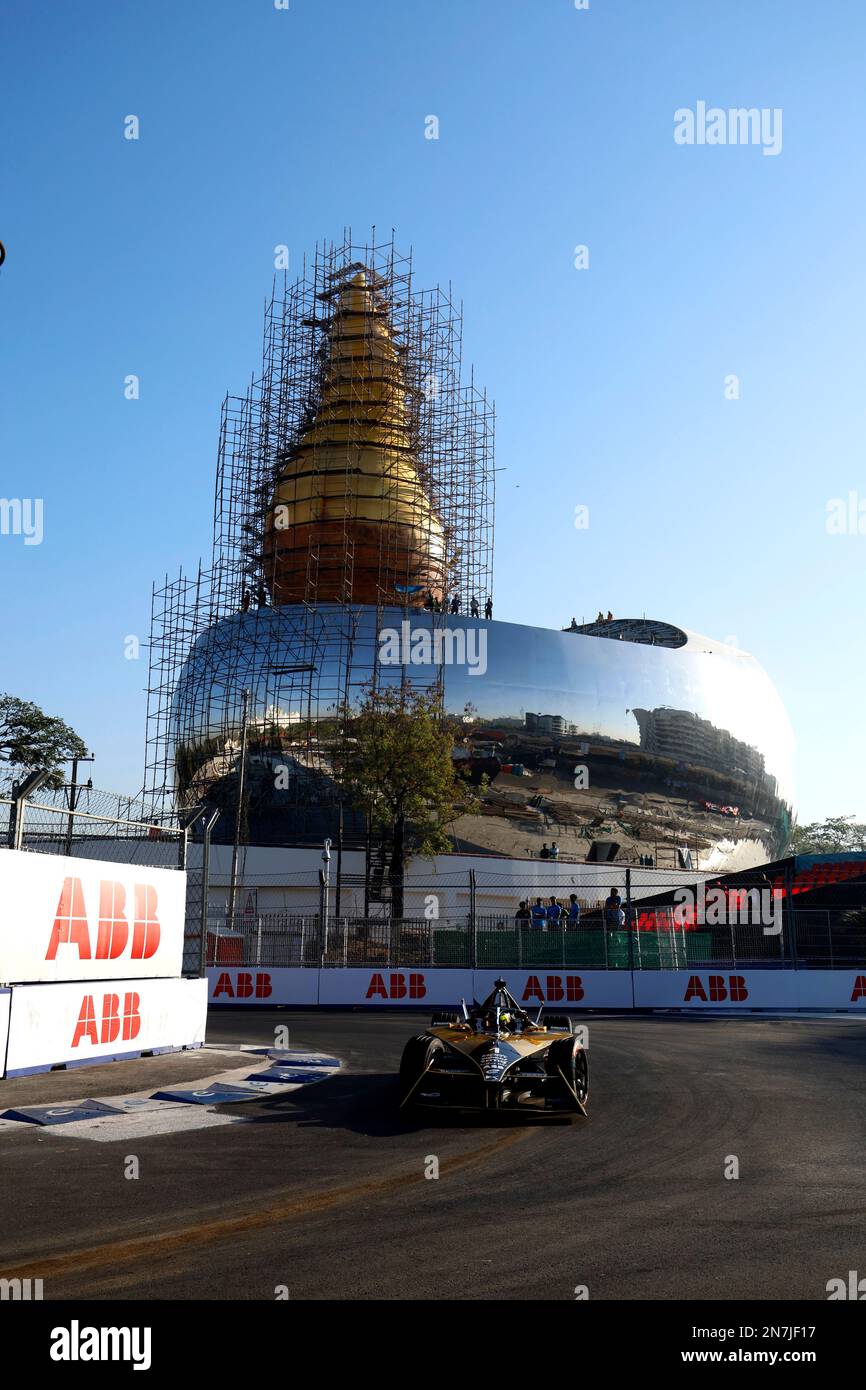 Stoffel Vandoorne, DS Penske, DS E-Tense FE23 during the Formula E Round 4 - Hyderabad E-Prix in Hyderabad, India. , . (Photo by Sam Bloxham/Motorsport Images/Sipa USA) Credit: Sipa USA/Alamy Live News Stock Photo