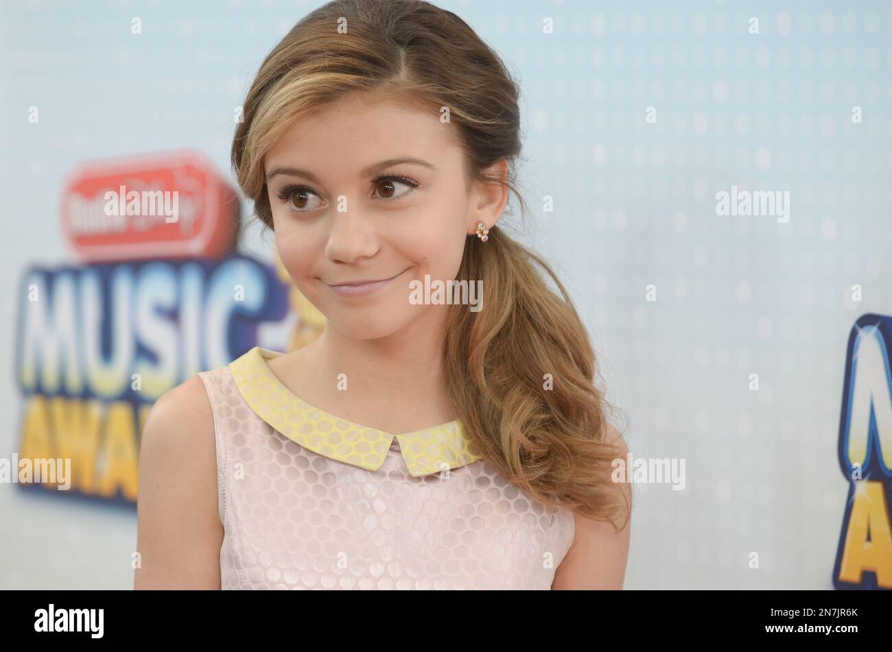 Genevieve Hannelius Arrives At The Radio Disney Music Awards At The 