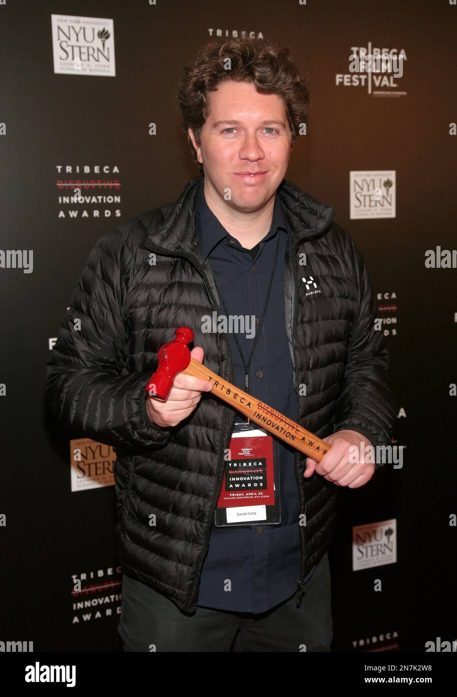 Entrepreneur Garrett Camp attends the Tribeca Disruptive Innovation