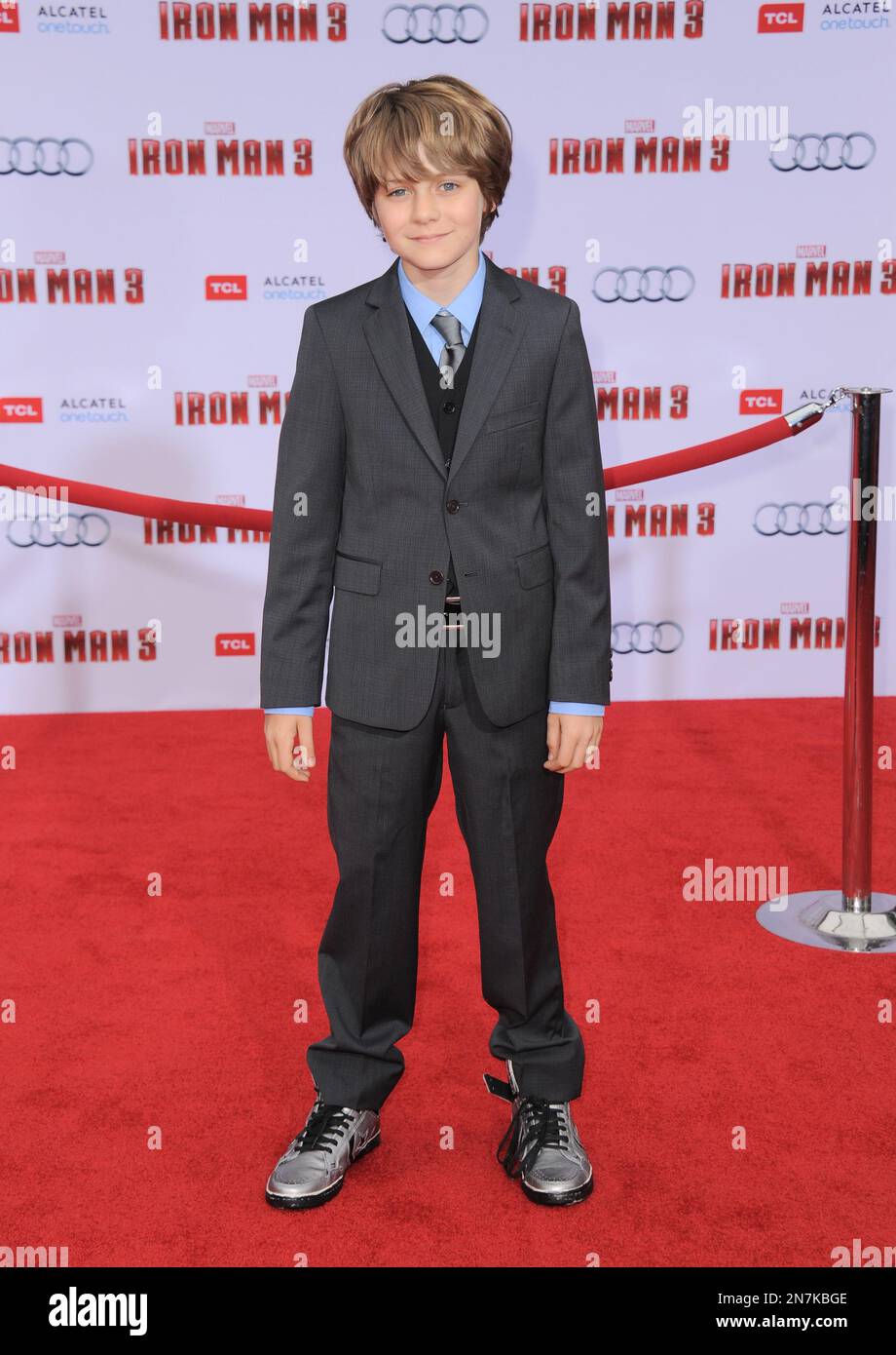 Actor Ty Simpkins arrives at the world premiere of "Marvel's ...
