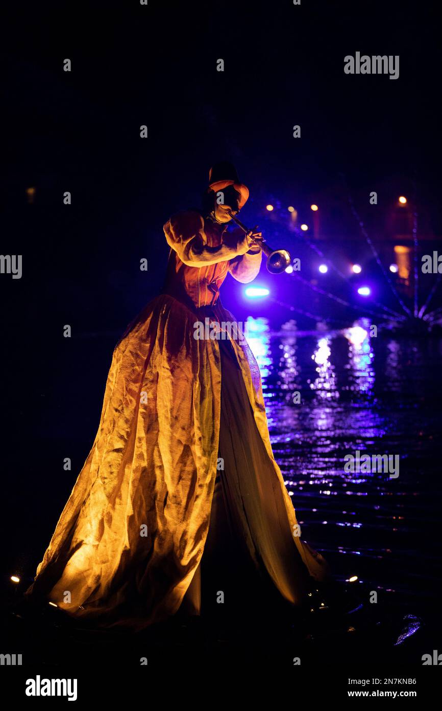 Original Signs, is a performance of dance, music and special effects