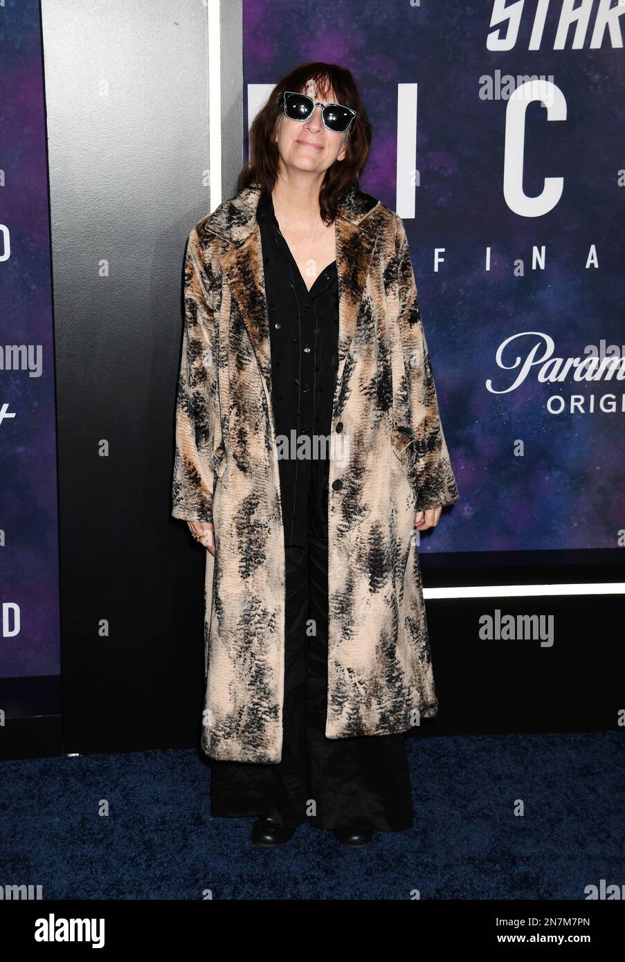 Hollywood, California, USA. 09th Feb, 2023. Amanda Plummer arrives for the Los Angeles premiere of the third and final season of Paramount 's original series 'Star Trek: Picard' held at TCL Chinese Theatre on February 09, 2023 in Hollywood, California. Credit: Jeffrey Mayer/Jtm Photos/Media Punch/Alamy Live News Stock Photo