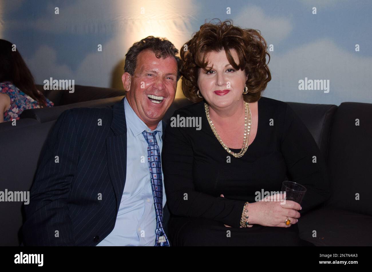 Uncle Nino, Paula Guadagnino are seen at the 2013 MTV Movie Awards