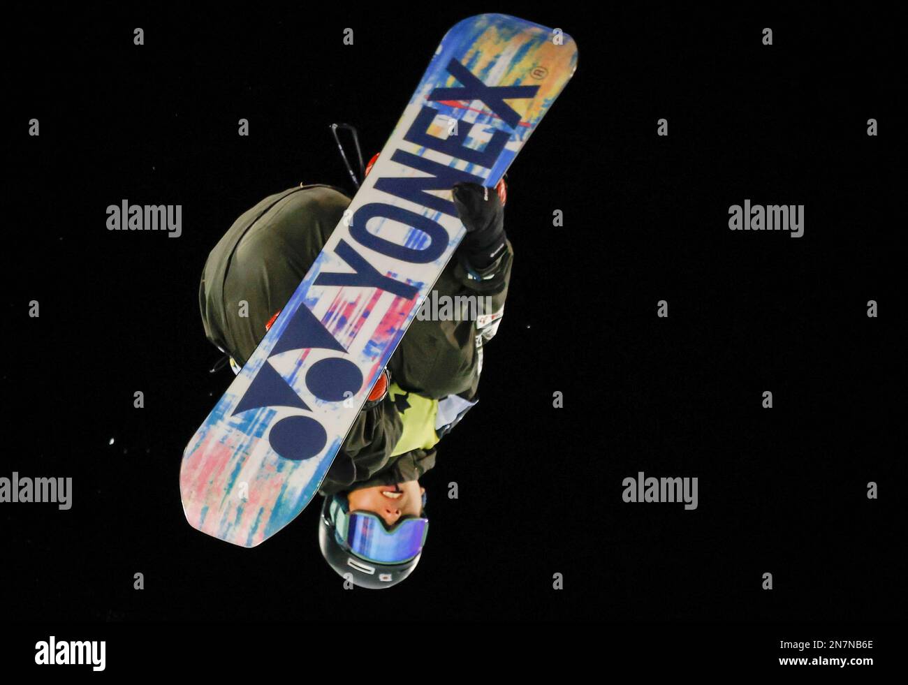 Calgary, Canada . 10th Feb, 2023. Ruka Hirano, of Japan, competes